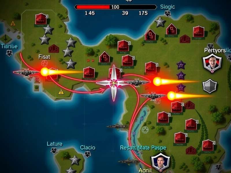 Clove Combat Commander Tactical Map